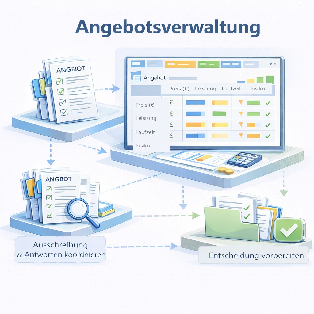 Angebotsverwaltung (Beispielbild)