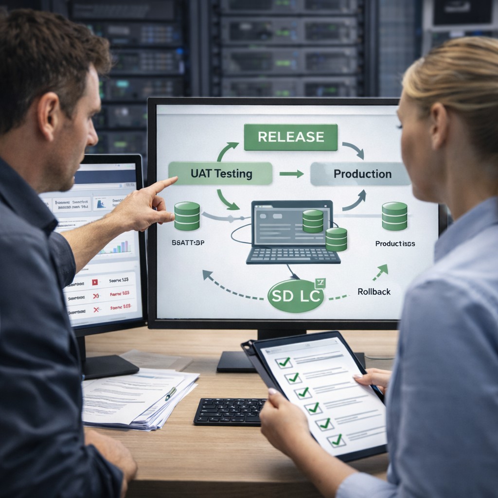 Tests und Releases (Beispielbild)